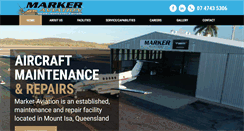 Desktop Screenshot of markeraviation.com.au